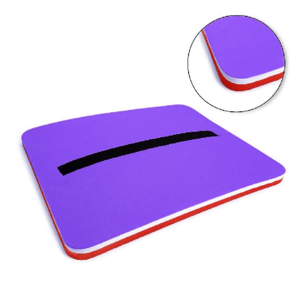 Сидушка (сидіння) туристична каремат Тревел 12 (350х295х12мм) тришарова, кольорова підвищеної щільності жовто-біла