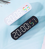 Годинник Deepfox DS-6639 LED цифровий електронний настільний Будильник Дата Температура (16.6 х 4.7см), фото 8