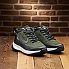 Зимові чоловічі шкіряні черевики, кросівки хакі утеплені з натуральної шкіри на хутрі на зиму для чоловіків, розмір 40-45, фото 2