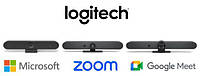 Сімейство відеобарів Logitech Rally Bar: комплексне рішення для відеоконференцій Meet, Teams, Zoom