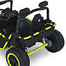 Дитячий електромобіль на акумуляторі двомісний Багі M 6207 з пультом р/у для дітей 3-8 років Зелений, фото 10