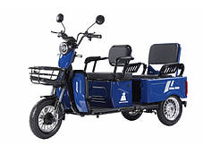 Триколісний електроскутер Ferma Rider 2000 W 72V (Синій), фото 3