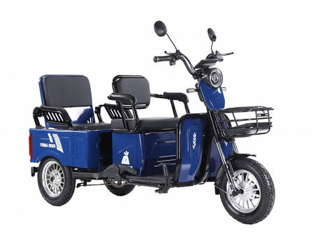 Триколісний електроскутер Ferma Rider 2000 W 72V (Синій), фото 1