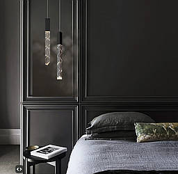 Люстра підвіс 5ват 32см  чорна  222350/1BK