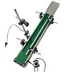 Конвеєр стрічковий UKRMARK 90 для онлайн та ручних краплеструменевих принтерів, з направляючими, довжина 900мм, ширина 80мм, накоп