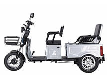 Триколісний електроскутер Ferma Rider 2000 W 72V (Сірий), фото 4