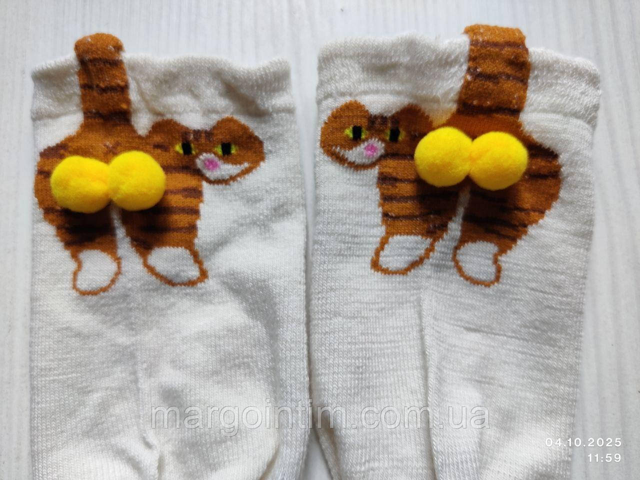 Жіночі шкарпетки з бубонцями кота 35-36 р/ Прикол шкарпетки для дівчаток/ Подарунок, фото 1