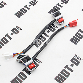 Блок кнопок (лівий + правий) Fada N9 (FDEB 10SLA-72) для мототехніки та електровелосипедів