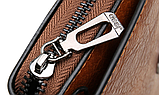 Чоловічий клатч барсетка Jeep, великий гаманець клатч Джип, фото 5