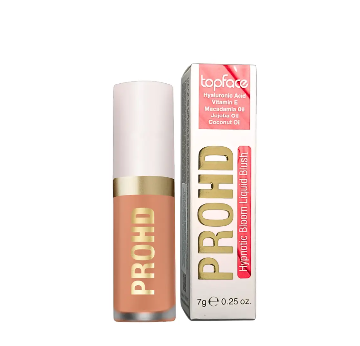 TopFace — Рум'яна рідкі «PROHD Hypnotic Bloom» [01 — Peachy Nude], фото 1