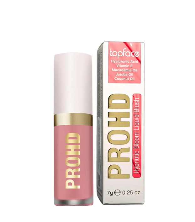 TopFace — Рум'яна рідкі «PROHD Hypnotic Bloom» [02 — Peachy Nude], фото 1