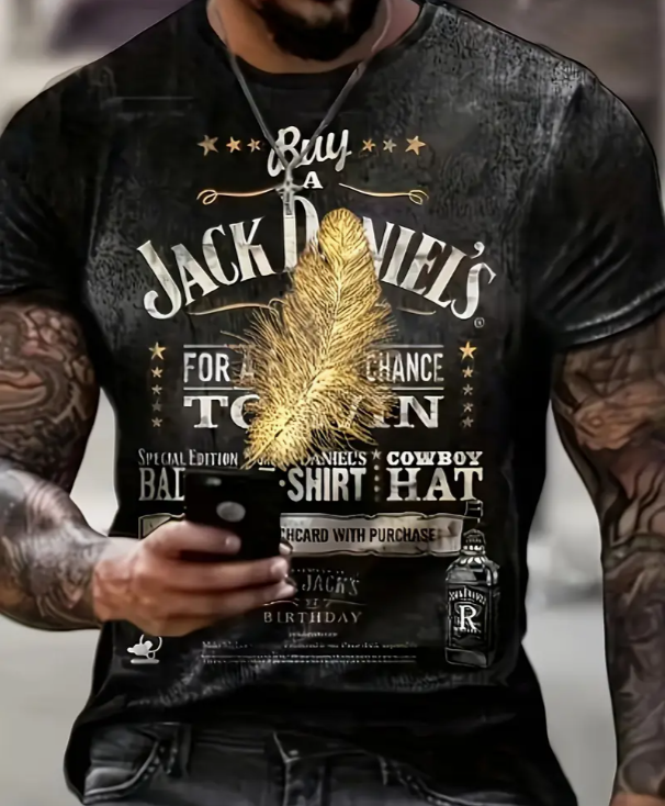 Чоловіча футболка Jack Daniels XL Black