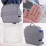 Дитяче складане переносне ліжечко Olvi Переносна дитяча сумка-ліжко-ліжкощільний пеленатор Рюкзак, фото 7