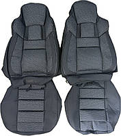 Универсальные ортопедические чехлы на передние сиденья автомобиля