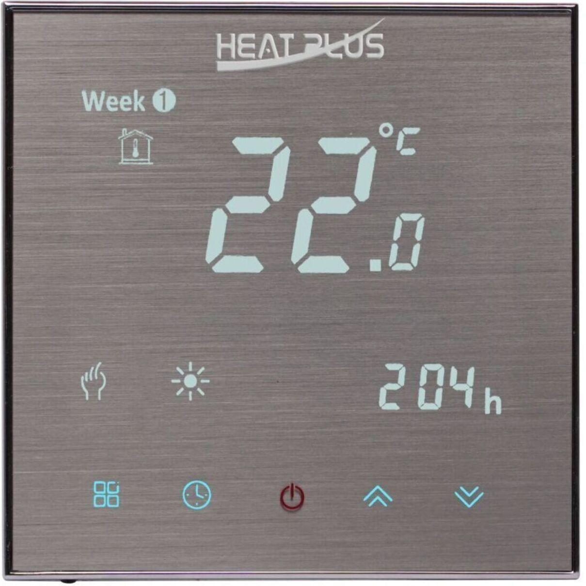 Терморегулятор Heat Plus iTeo4 Steel, фото 1