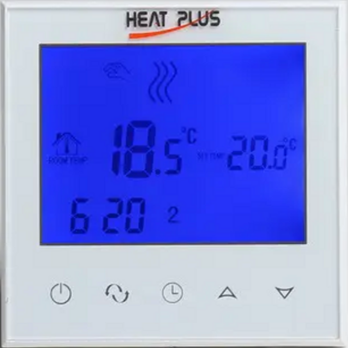 Терморегулятор Heat Plus ВНТ-321 sensor Білий, фото 1