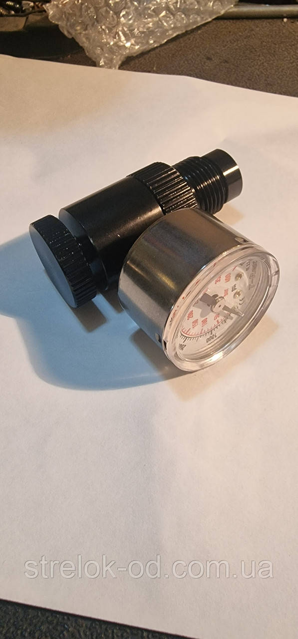 Заправна станція 5/8 DIN, поворотна, з манометром. Преміум., фото 1