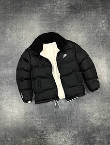 Двосторонній пуховик Nike Чорний (маломірять на розмір)