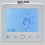 Терморегулятор Heat Plus BHT-002W - GBLW сенсорнй 16А для керування газовим котлом, фото 2