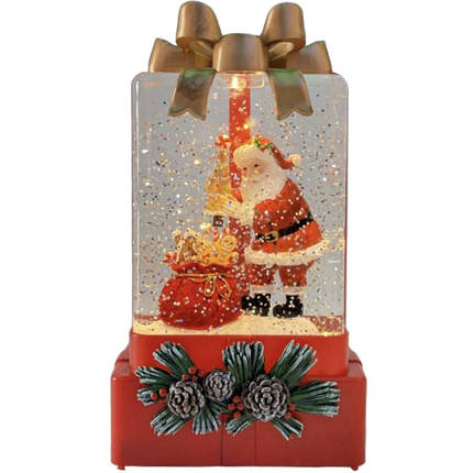 Нічник новорічний Подарунок XMAS WDL-25010A 10104, санта, фото 1