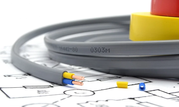 Провід ВВГп нгд 2х1,5 сірий "Одеса" (100м), фото 1