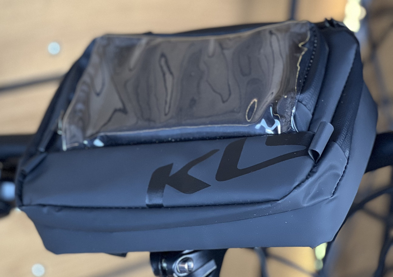 Cумка для велосипеда велосумка з кріпленням на кермо KLS GIRON 020 чорна, фото 1