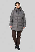 Зимова куртка прямого крою Софія р-ри 50-60, фото 4