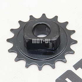 Зірка передня 16 зуб. Fada N9 (FDEB 10SLA-72) для мототехніки та електровелосипедів