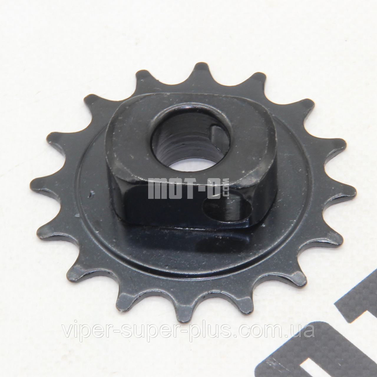 Зірка передня 16 зуб. Fada N9 (FDEB 10SLA-72) для мототехніки та електровелосипедів, фото 1