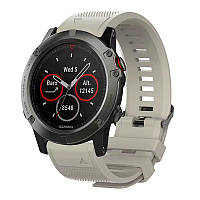 Силиконовый ремешок для часов GARMIN Fenix 8 / 43mm (Grey)