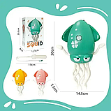 Музична іграшка Кальмар що танцює і пливає, фото 4