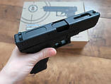 Іграшковий пістолет ZM 17 Cyma Original Глок 17/18C пластик, фото 8