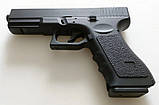 Іграшковий пістолет ZM 17 Cyma Original Глок 17/18C пластик, фото 4