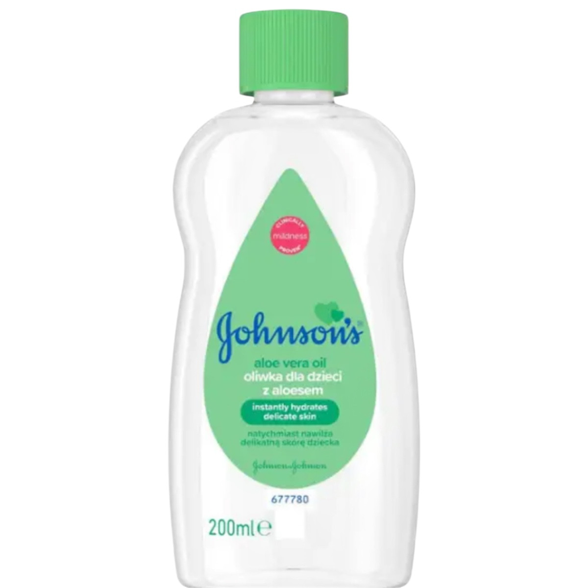 Олія для тіла Johnson's baby Алоє 200ml, фото 1