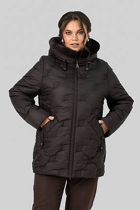 Куртка прямого силуету Анжеліка р-ри 50-60, фото 1