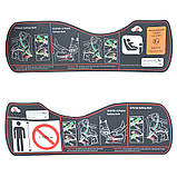 Автокрісло-бустер для авто EL CAMINO ME 1147 i-RIDE Black i-SIZE R129 (125-150 см), isofix, з підсклянником, фото 4