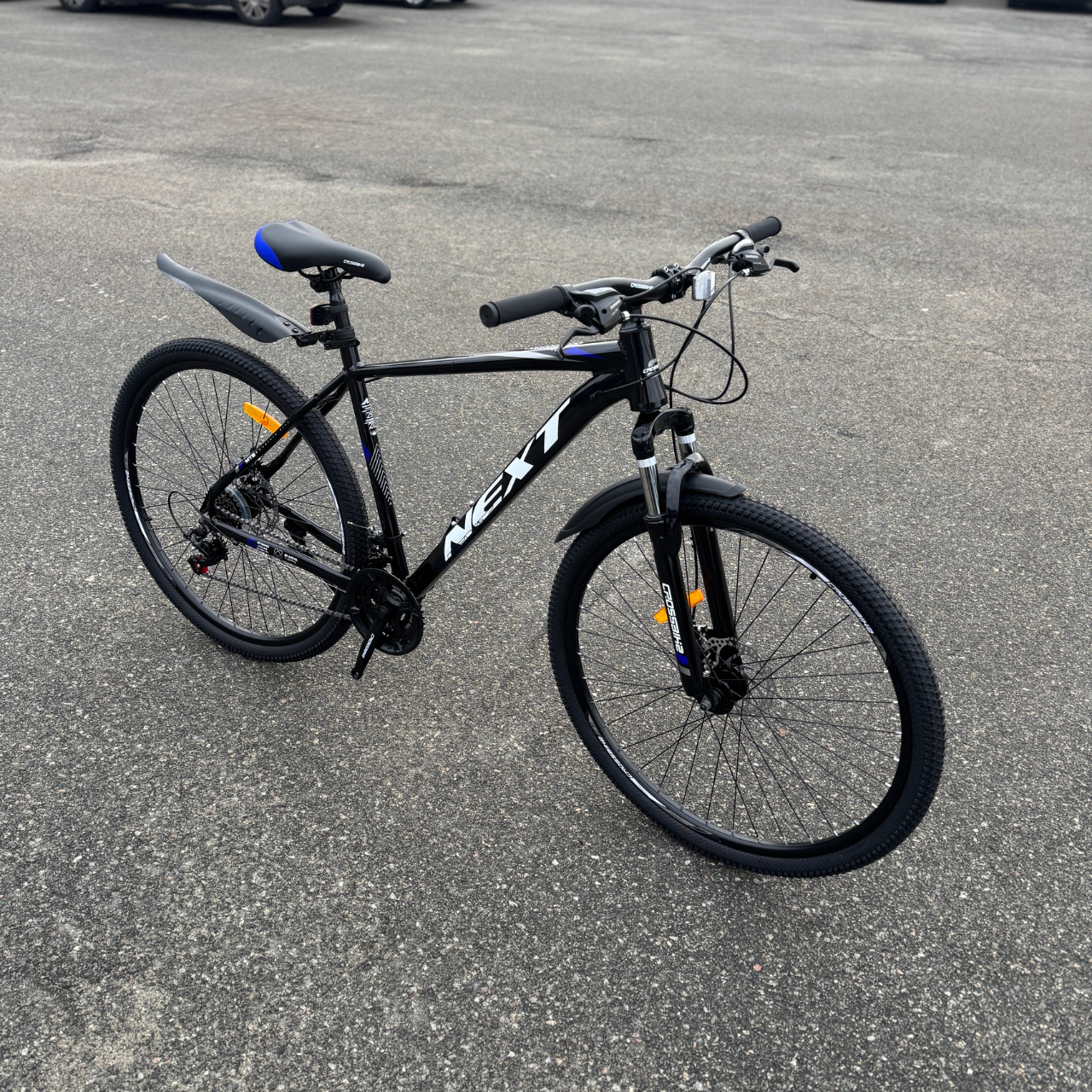 Велосипед CrossBike 29" Next 2025 Рама 20" black-blue