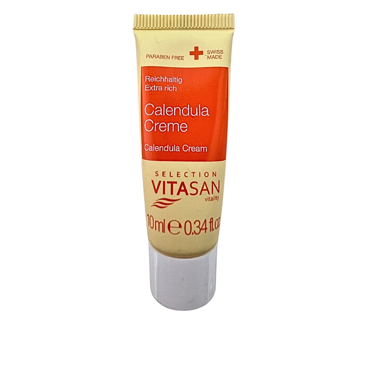 Крем «Органічна Календула» Vivasan – мініатюра 10 мл (Швейцарія)