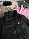 Жіноча стильна куртка Найк без капюшона зимова куртка тепла на підкладці силікон 150 демісезонна осіння, фото 7