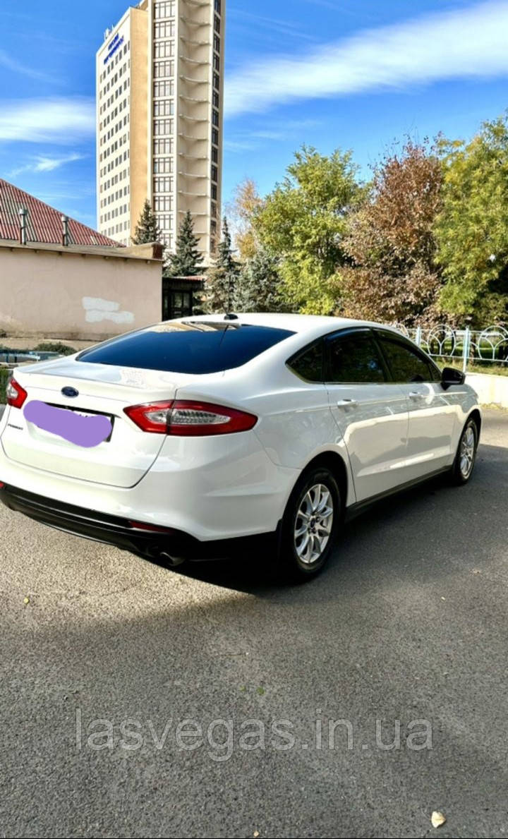 Дефлектори вікон, вітровики Ford Fusion 2012-2020/Ford Mondeo 2014- (HIC), фото 1