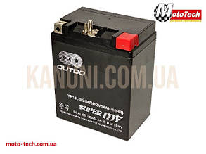 Акумулятор АКБ YB14L-BS (MF) (12V14AH) OUTDO