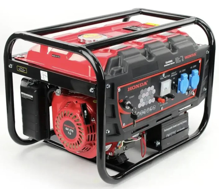 Універсальний генератор для дому HONDA EP3800 3.8 кВт з електростартером, фото 1