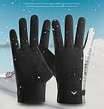 Спортивні рукавички з фліс сенсорні якість рукавички для Унісекс тільки гуртом, фото 3