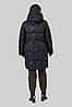 Зимове пальто-пуховик прямого силуету Мілорі, розміри 50-60, фото 7