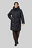 Зимове пальто-пуховик прямого силуету Мілорі, розміри 50-60, фото 8