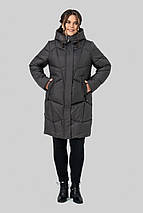 Зимове пальто-пуховик прямого силуету Мілорі, розміри  50-60, фото 2