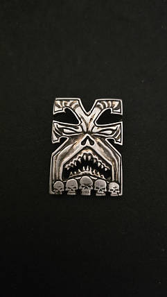 Маска Кхорна, Хаос, Warhammer 40000, кулон, підвіс, фото 1