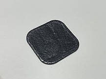 Нашивка квадрат 40х40 мм колір чорний, фото 4
