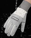 Теплі жіночі рукавички сенсорний з композитної тканини та флісу оптом, фото 7