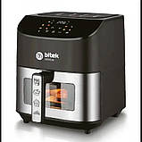 Мультипіч Bitek Німеччина Аерогриль на 10 літрів аерофрітюрниця 4200 Вт, Аерогриль, фритюрниця без олії, гриль, фото 7